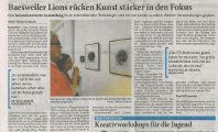 Baesweiler Lions rücken Kunst stärker in den Fokus